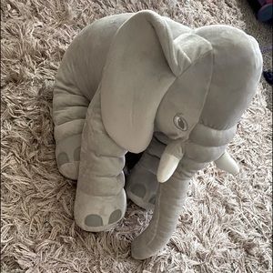 Large plush elephant for kids /baby room